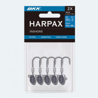 JIGHEAD BKK HARPAX I/SHORE 14G 3/0 5PP